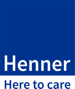 Logo Henner _ Here to care